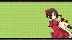 Brunettes dress Flowers Trap