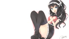 Brunettes dress maids blue