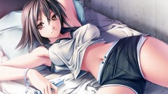 Brunettes ecchi beds brown