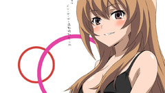 Brunettes ecchi cleavage aisaka