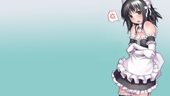 Brunettes ecchi maids He