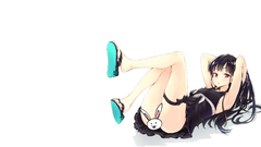 Brunettes ecchi skirts long