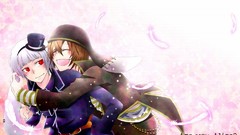 Brunettes feathers red eyes