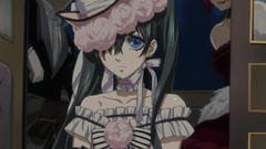 Brunettes Flowers blue eyes