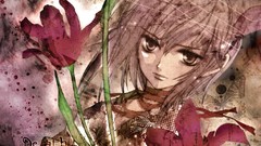 Brunettes Flowers nekomimi loveless