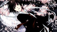 Brunettes Flowers school uniforms