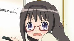 Brunettes glasses long hair