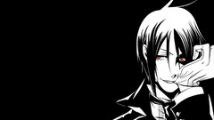 Brunettes gloves suit kuroshitsuji