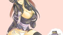 Brunettes green eyes Anime