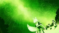 Brunettes Green tails Stars