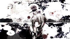 Brunettes grey nekomimi loveless