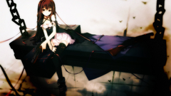 Brunettes Guns dress stockings