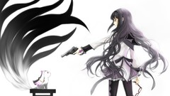 Brunettes Guns stockings skirts