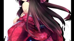 Brunettes hakurei reimu touhou panties video games Japanese 