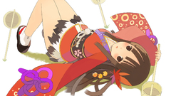 Brunettes Japanese clothes anime