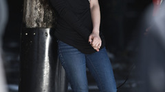 Brunettes jeans Kristen Stewart