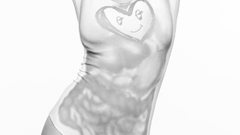 Brunettes katy perry grayscale