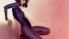 Brunettes latex drawings anime