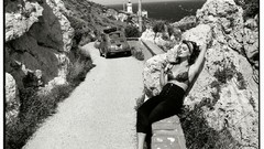 Brunettes legs boobs woman