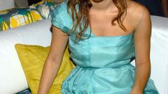 Brunettes legs panties dress