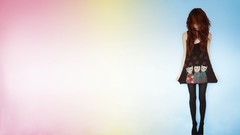 Brunettes legs skirts long