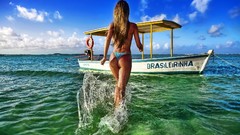 Brunettes legs woman ass