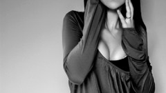 Brunettes legs woman monochrome