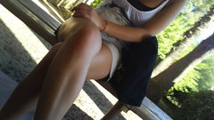 Brunettes legs Women girl