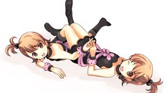 Brunettes lesbians brown eyes