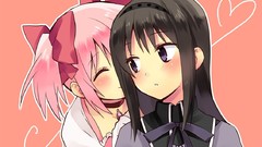 Brunettes lesbians yuri pink