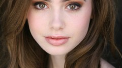 Brunettes Lily Collins