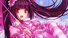 Brunettes lolitas dress happy