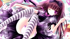 Brunettes lolitas panties dress