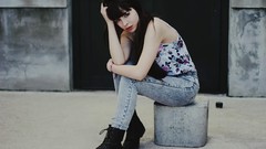 Brunettes models Pauline Hita