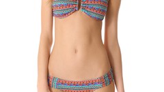 Brunettes models photo shoot bikini Lane Lindell