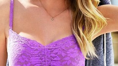 Brunettes models photo shoot cleavage bikini Victoria Secret 