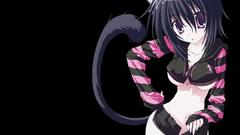 Brunettes nekomimi animal ears