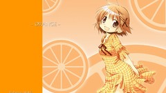 Brunettes oranges Anime