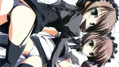 Brunettes panties ass green