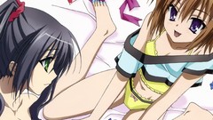 Brunettes panties green eyes