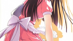 Brunettes panties maids long