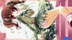 Brunettes panties skirts Ribbons