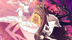 Brunettes pink hair mahou