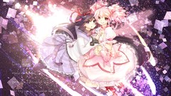 Brunettes pink hair mahou