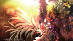 Brunettes pink hair mahou