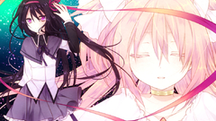 Brunettes pink hair mahou