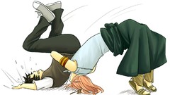 Brunettes pink hair nabari