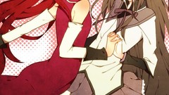 Brunettes redheads lesbians skirts