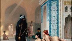 Brunettes redheads topless nude