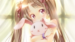 Brunettes Ribbons twintails stuffed